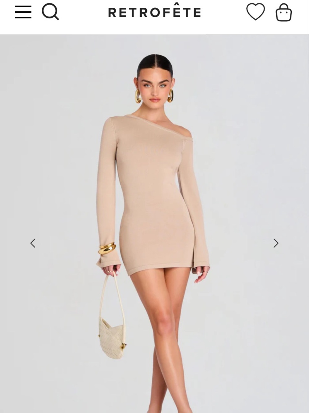 Seroya Koa Knit Mini Dress - Picture 3 of 4